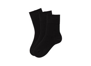 4013688329574 - Große Größen Socken 3xschwarz Gr43 46