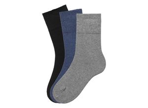 4013688329628 - Große Größen Socken schwarz+grau+blau Gr39 42