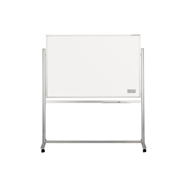 4013695003030 - Whiteboard ferroscript Mobil 150 x 100cm emailliert Aluminiumrahmen nicht drehbar beidseitig