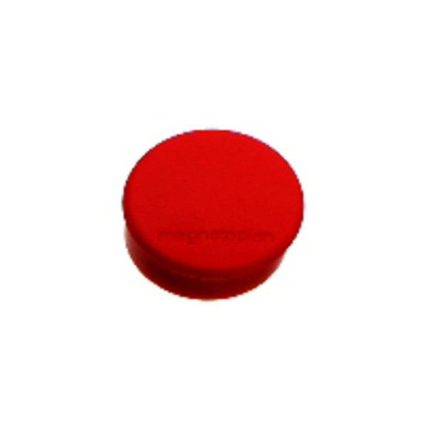 4013695011080 - Haftmagnete Discofix Hobby 1664506 rund 24x8mm (ØxH) rot 300g Haftkraft 4013695011080 magnetoplan 10 Stück