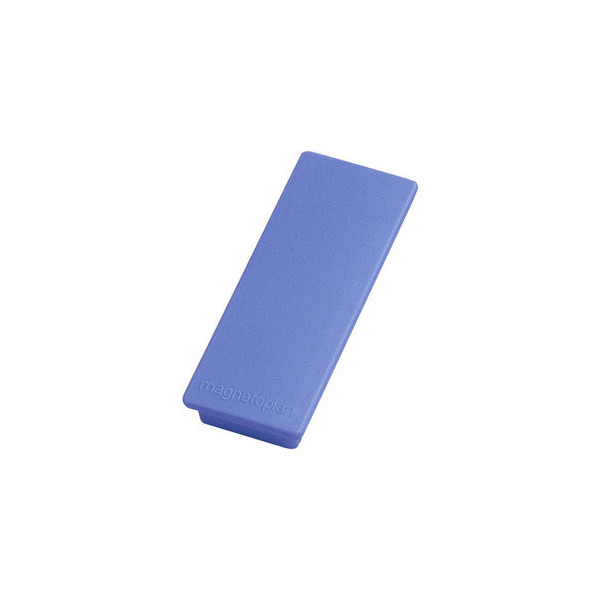 4013695011158 - Haftmagnete 1665103 eckig 22x55mm (BxL) blau 1300g Haftkraft 4013695011158 magnetoplan 1665103 10 Stück