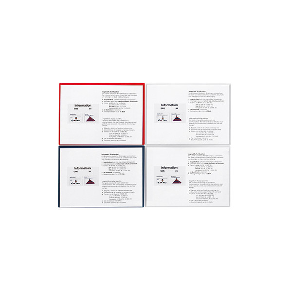 4013695028323 - Sichttasche magnetofix DIN A4 hoch Kunststoff transparent