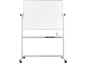 4013695069425 - Whiteboard-Set Typ SP mobil Stahlblech lackiert mit Ablageschale HxB 1834 x 1320 mm magnetoplan