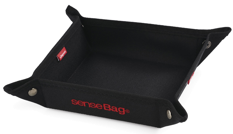 4013695263946 - Utensilienkorb senseBag Fabric Tray schwarz 40136