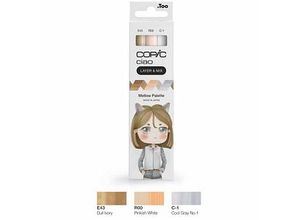 4013695266831 - COPIC Ciao Mellow Palette Layoutmarker-Set farbsortiert 10 + 60 mm 4013695266831 COPIC 3 Stück