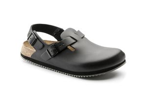 4013871084976 - Clog Tokio Super Grip Naturleder schwarz Weite normal Größe 42 - Birkenstock