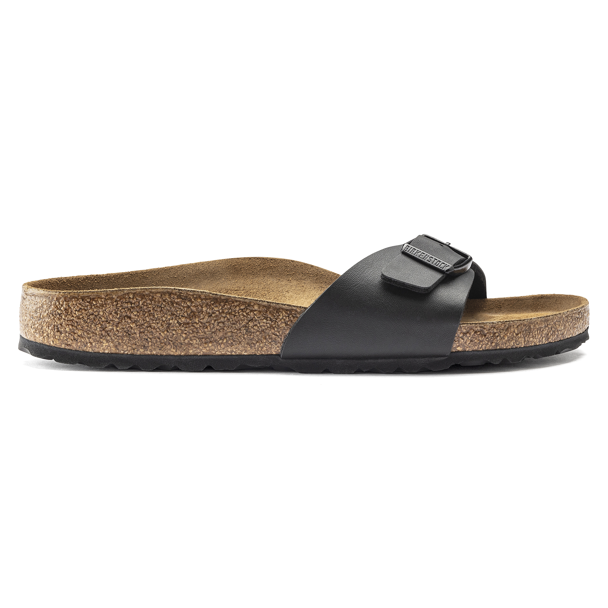 4013871540359 - Madrid Birko-Flor schwarz schmale Weite Gr 42 - schwarz - Birkenstock