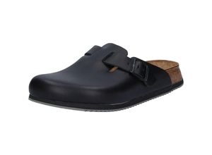 4013871900344 - Clog Boston Super Grip Naturleder schwarz Weite normal Größe 46 - Birkenstock