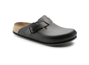 4013871900429 - Clog Boston Super Grip Naturleder schwarz Weite schmal Größe 40 - Birkenstock