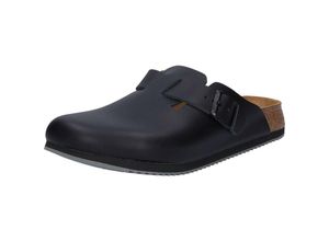 4013871900474 - Clog Boston Super Grip Naturleder schwarz Weite schmal Größe 45 - Birkenstock