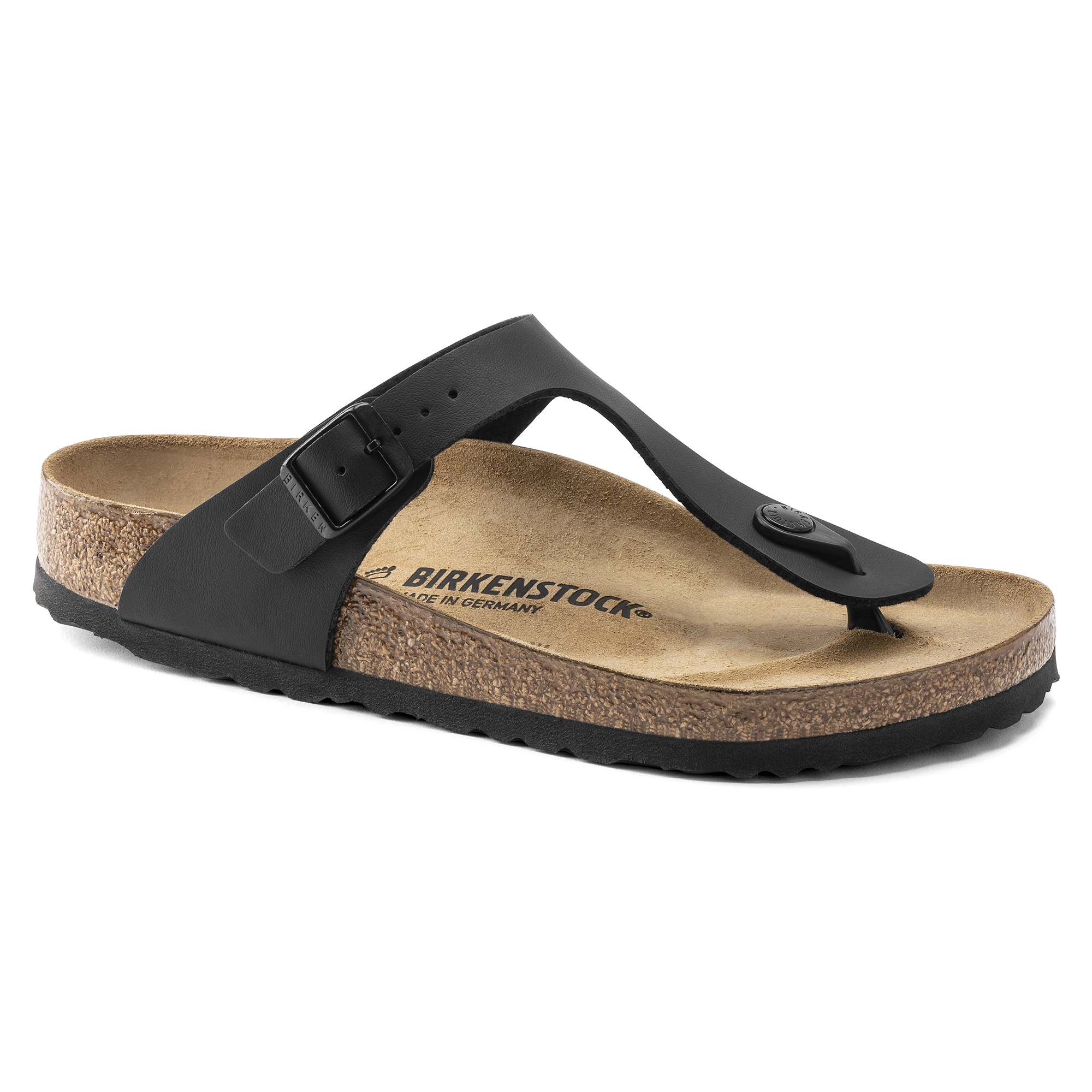 4013871905769 - Gizeh bf schwarz normale Weite Gr 38 - Schwarz - Birkenstock