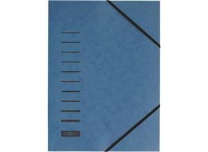 4013951002098 - Eckspannmappe DIN A4 Gummizugverschluss einzeln blau 4013951002098 - Eckspannmappe DIN A4 Gummizugverschluss einzeln blau
