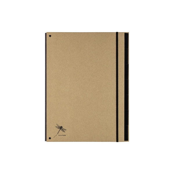 4013951015296 - Pultordner 210 x 297 mm Blanko Recycelte Pappe 7-teilig Beige 265 (B) x 15 (T) x 34 (H) cm