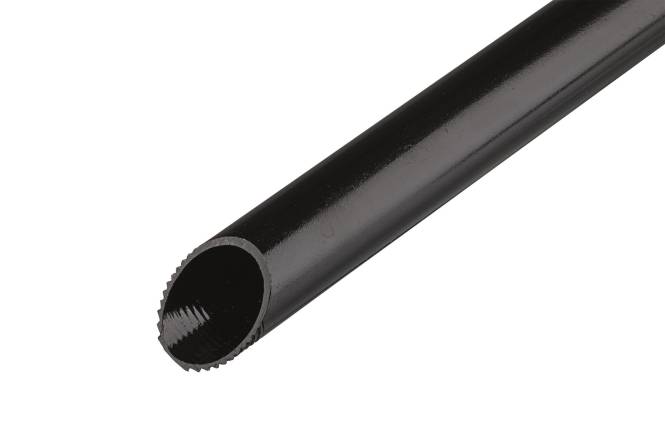 4013960165456 - Fränkische STARO Gewinde-ES 25 schwarz lackiert Stahlrohr M25 starr 20210025 (Inhalt 30 Stück)