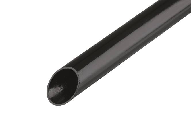 4013960165876 - Fränkische STARO Steck-ES 20 schwarz lackiert Stahlrohr M20 starr 20310020 (Inhalt 3 Stück)