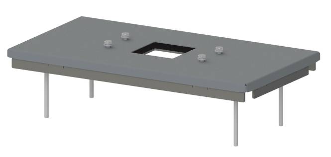 4013960568813 - Fränkische 17120102 Adapterplatte Basic LW 250x550 17120102
