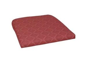 4014082070925 - Sitzkissen Luca Malta 47 cm x 47 cm x 5 cm rot Auflagen & Hussen - Go-de