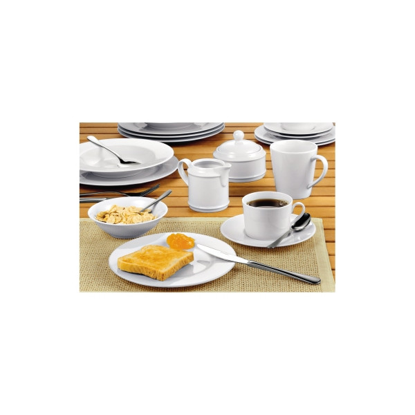 4014114128891 - Kaffee-Geschirr-Set Heike 20-teilig weiß Porzellan