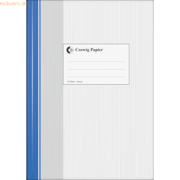 4014149190573 - Geschäftsbuch A5 liniert 96 Blatt