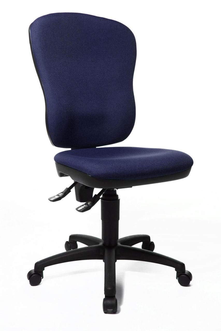 4014296006512 - Bürostuhl Point 80 8180 G28 Stoff blau Gestell schwarz