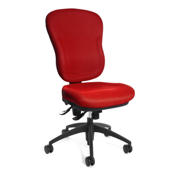 4014296014166 - Bürostuhl Wellpoint 30 SY rot   schwarz bis 110kg 4014296014166 Topstar