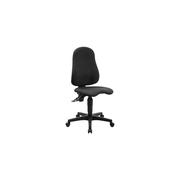 4014296170046 - Bürostuhl Ortho Point PO90G22 Stoff anthrazit Gestell schwarz 4014296170046 Topstar