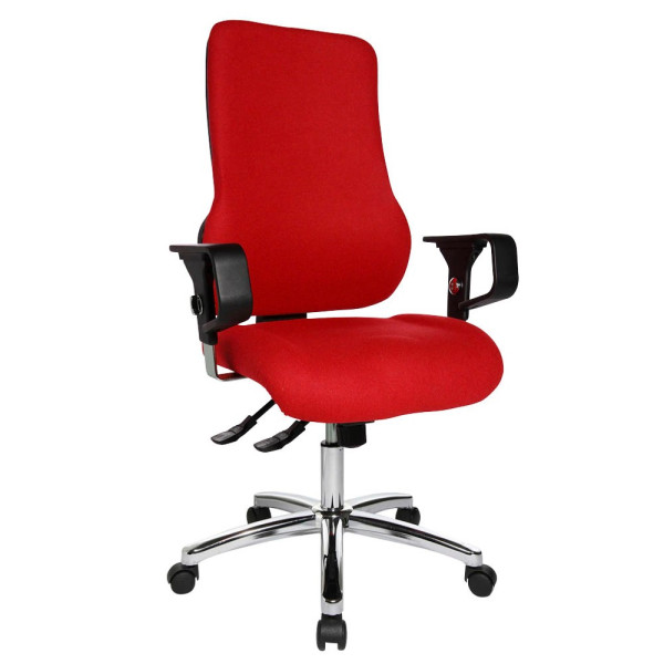 4014296241517 - Bürodrehstuhl Sitness 55 rot SD69X L51 4014296241517 Topstar