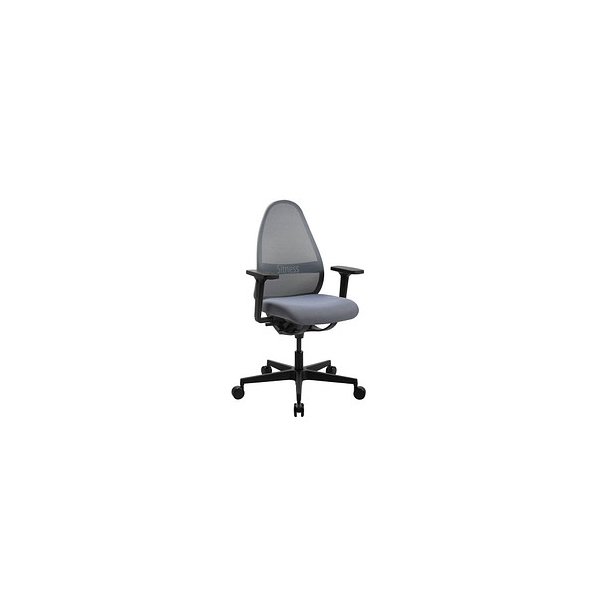 4014296260013 - Bürostuhl Soft Sitness Art SA50O2MX22 Stoff grau Gestell schwarz 4014296260013 Topstar