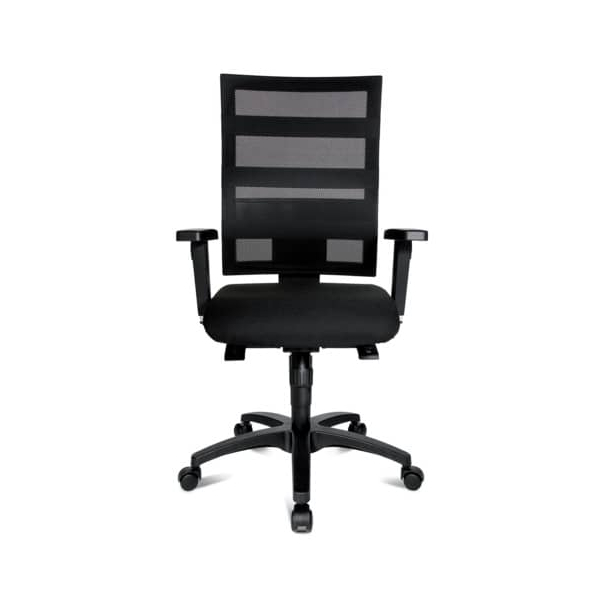 4014296263441 - Bürodrehstuhl X-Pander Plus schwarz mit Armlehnen bis 110kg 4014296263441 Topstar