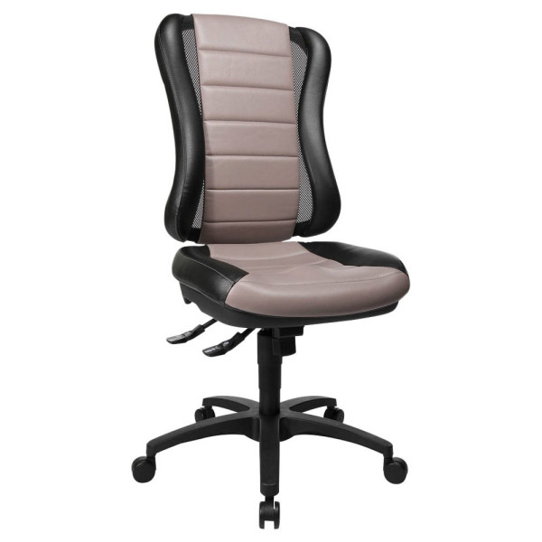 4014296274430 - Bürostuhl Head Point RS grau schwarz   schwarz bis 110kg 4014296274430 Topstar