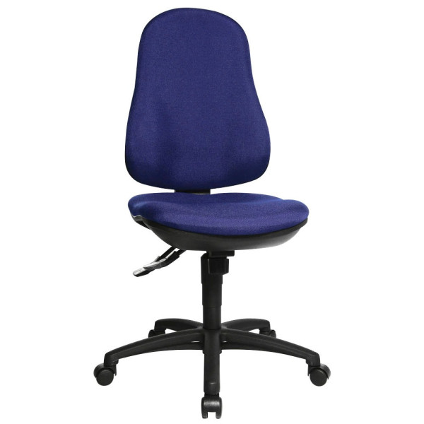 4014296490038 - Bürostuhl Support SY blau   schwarz bis 110kg 4014296490038 Topstar