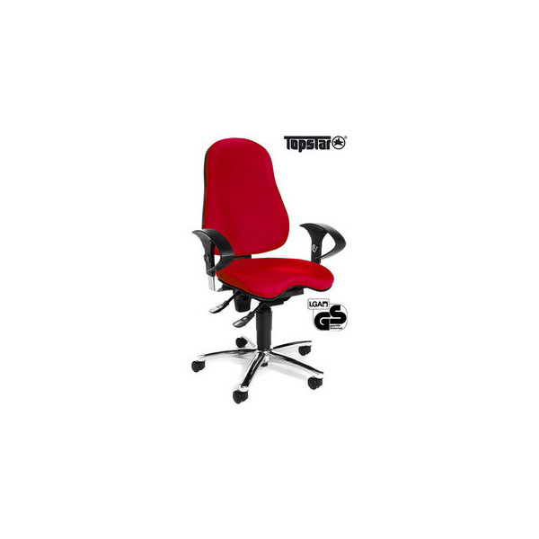 4014296541310 - Profi Bürostuhl SITNESS 10 Stoff mit Armlehnen (höhenverstellbar) Topstar