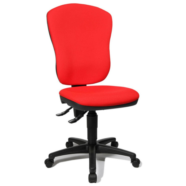 4014296542171 - Bürostuhl Point 80 8180 G21 Stoff rot Gestell schwarz