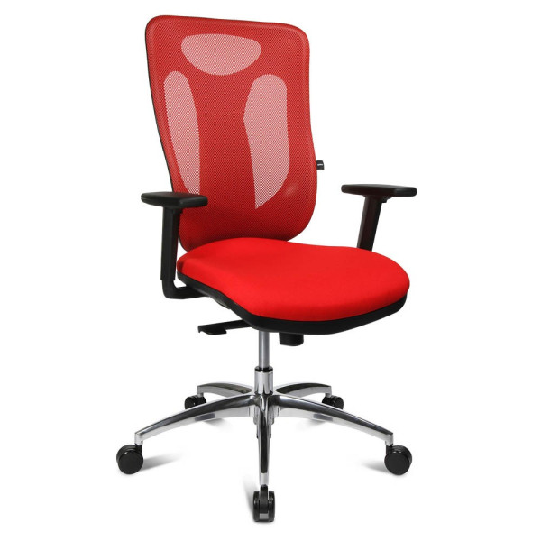 4014296548036 - Bürodrehstuhl Sitness Net Pro 100 rot NN39T T31 4014296548036 Topstar