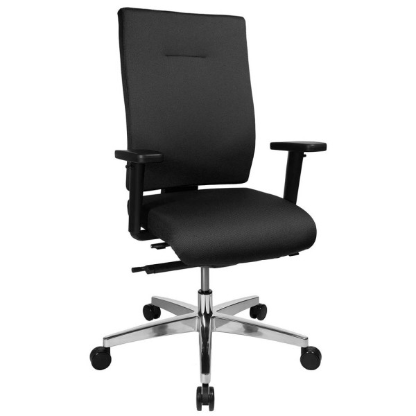 4014296559575 - Bürostuhl Sitness 70 PS79BH W50 Stoff schwarz Gestell alu