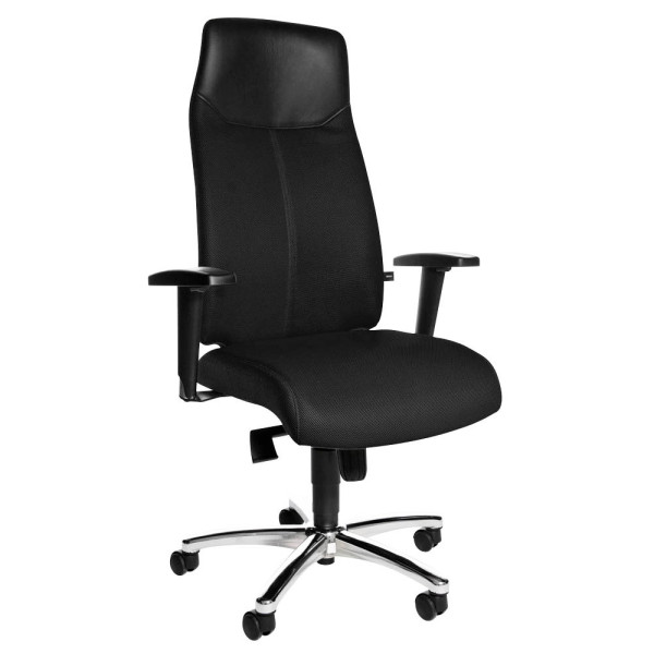 4014296593364 - Bürostuhl High Sit Up SU39T BG0 Stoff schwarz Gestell chrom