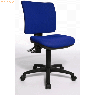 4014296645605 - Bürodrehstuhl U50 ohne Armlehnen blau  4014296645605 Topstar