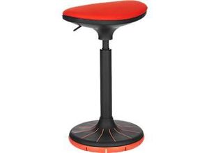 4014296669854 - Genius Steh- Sitzhilfe SSI PROLINE P 3-D ergonomisch patentierte Sohle höhenverstellbar B 380 x T 320 x H 570-790 mm rot schwarz-rot