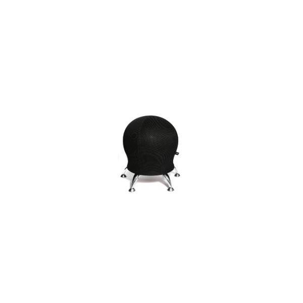 4014296704661 - Hocker Sitness 5 mit integriertem Gymnastikball belastbar bis 110 kg schwarz