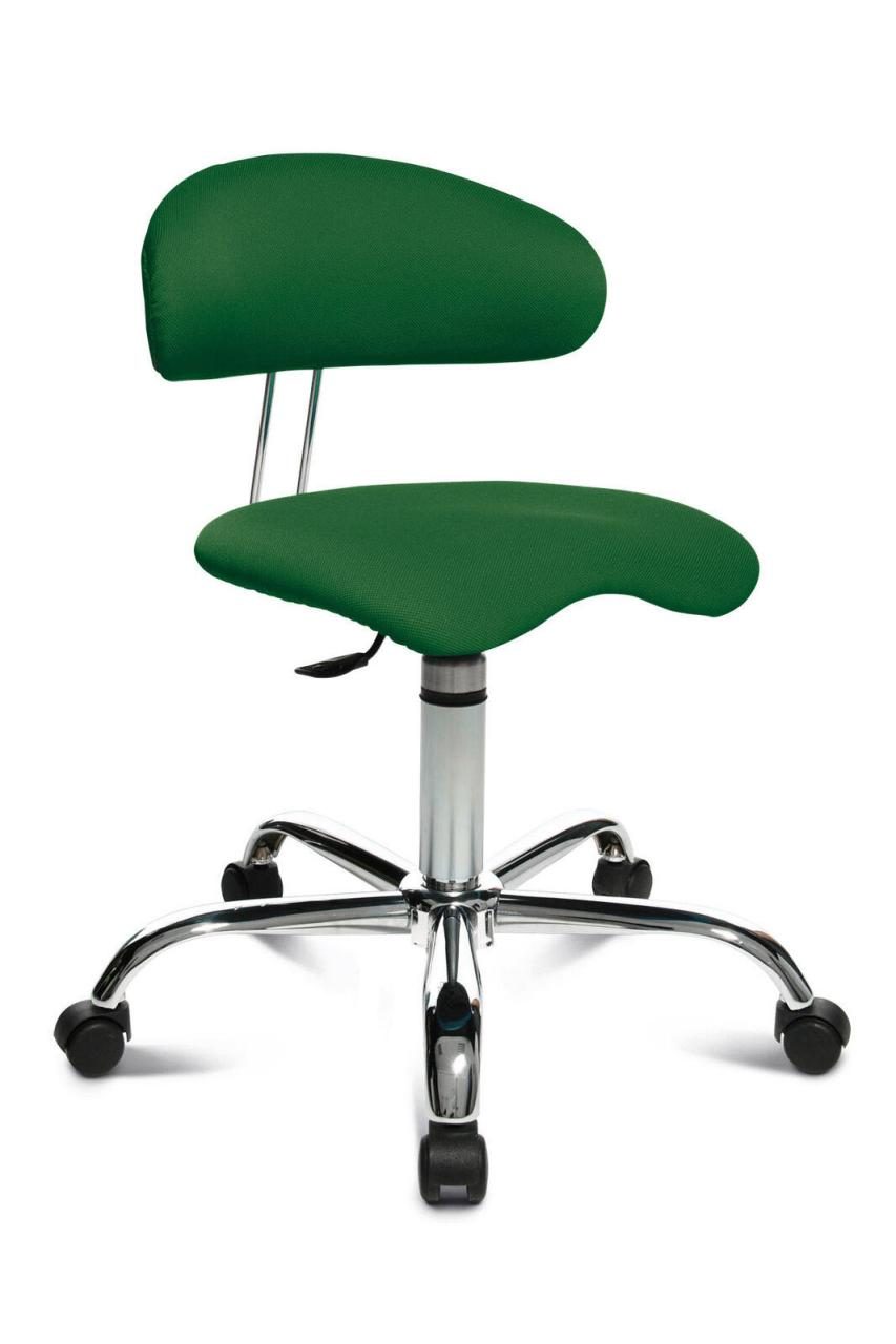 4014296726533 - Bürostuhl Sitness® 40 ST290 W55 Stoff grün Gestell chrom