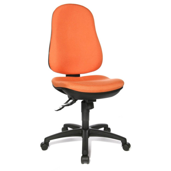 4014296741727 - Bürostuhl Support SY 8550 G04 Stoff orange Gestell schwarz