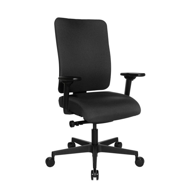 4014296751658 - Bürostuhl Sitness Open X (P) Deluxe mit Schiebesitz OX60WTW2 T22 Stoff anthrazit Gestell schwarz