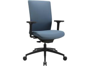 4014296760117 - Bürostuhl Sitness AirWork G PA40OMT6MT6 Stoff blau Gestell schwarz 4014296760117 Topstar