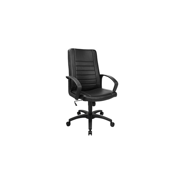 4014296950082 - Chefsessel Premium Point 100 schwarz   schwarz mit Armlehnen bis 110kg 4014296950082 Topstar