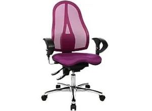 4014296971094 - TOPSTAR Ergonomischer Bürostuhl Sitness® 15 Netzstoff Stoff Lila