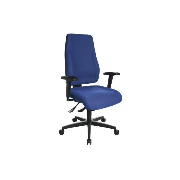 4014296981482 - Bürodrehstuhl Lady Sitness Deluxe blau ohne Armlehnen 4014296981482 Topstar