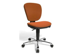 4014296986043 - - Kinder- und Jugend Drehstuhl orange Bürostuhl ergonomische Form Made in Germany