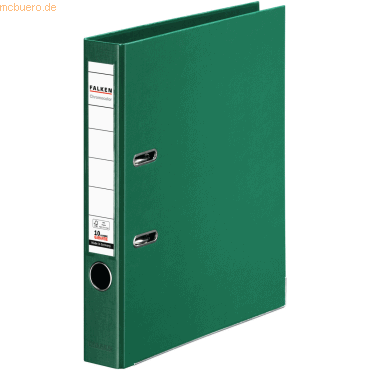 4014481084684 - Ordner Chromocolor 11285939 A4 50mm schmal PP vollfarbig grün 4014481084684 Falken