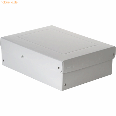 4014481246556 - Archivbox PureBox PRO A4 für bis zu 1250 Blatt DIN ISO 16245-A mit Beschriftungsfeld L 320 x B 240 x Füllhöhe 100 mm FSC®-Pappe weiß