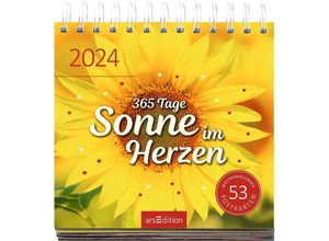 4014489130024 - Postkartenkalender 365 Tage Sonne im Herzen 2024